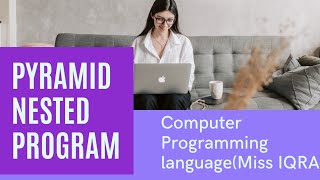 pyramid pattern|part(2)|pyramid in c++ using for loop|pyramid of stars using nested for loops