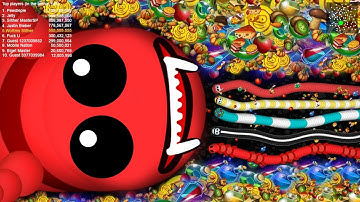WormsZone.io Best Kill Master Troll Top 1 Slither Snake io Online Games 2021