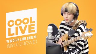 쿨룩 LIVE ▷원위(ONEWE) '귀걸이가 나를 때리게' /[Day6의 키스 더 라디오] l KBS 210325 방송