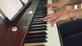 Video thumbnail of "Beautiful piano cover version of Wasted Years by Iron Maiden for background music"
