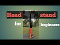 How to do shirshasana step by step with wall support for beginners || शीर्षासन or headstand tutorial