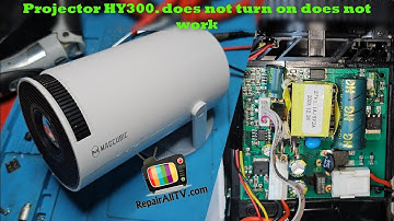 Projector HY300 Android. does not turn on does not work repair