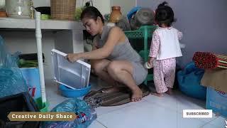 mama muda_ ini lah kegiatan mama muda dirumah..........