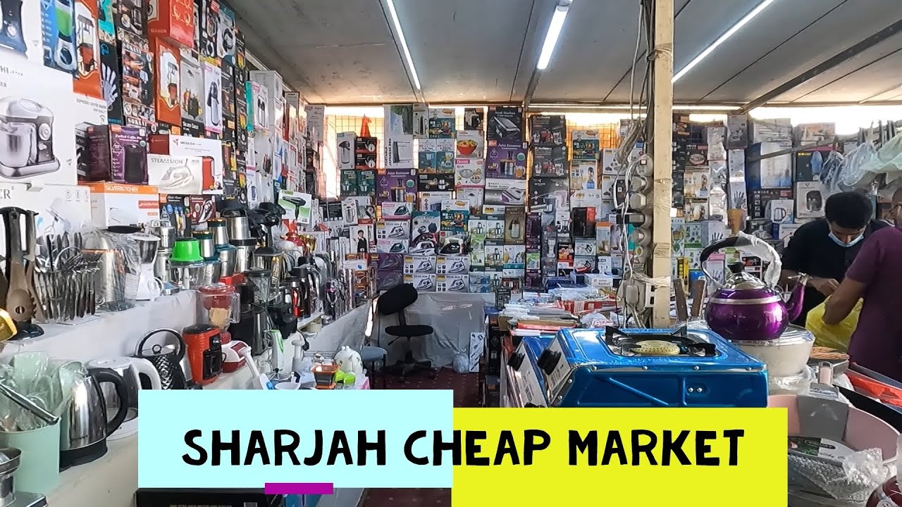 A Short Trip To Sharjah Container Market - Industrial Area