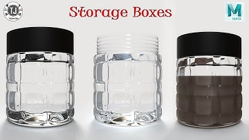 Maya tutorial : How to model Plastic containers