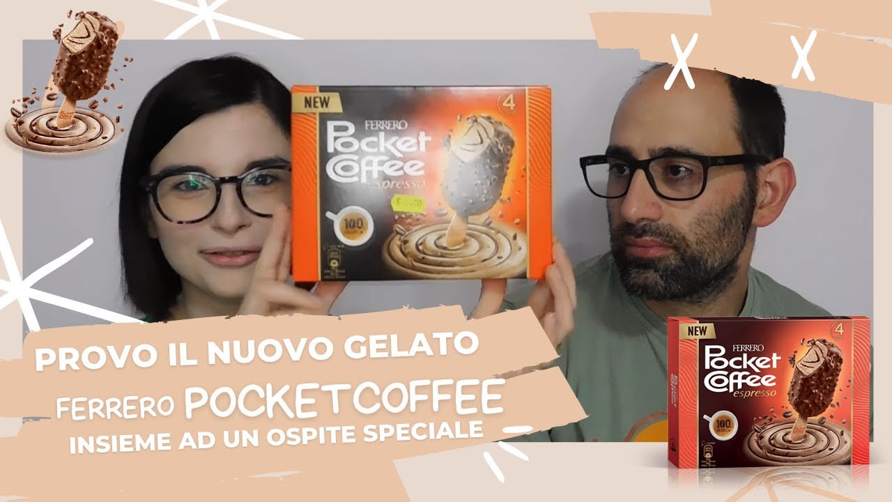 POCKET COFFEE ♡ Provo il Nuovo Gelato in Edizione Limitata Insieme a un