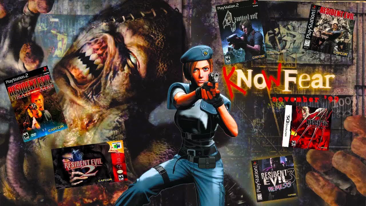 Resident Evil 1-4 Awesome Facts Collection