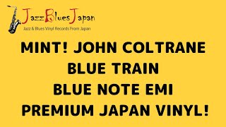 MINT! JOHN COLTRANE BLUE TRAIN PREMIUM EMI MUSIC JAPAN VINYL