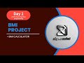 Python Project Day 2 of 100 days of python bootcamp mini project | BMI calculator