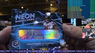 2018 Panini Elements Football Case Break #2