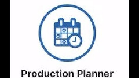 HCSS Production Planner