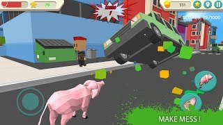 Crazy Pig Simulator - Gameplay Trailer (Android Game) screenshot 1