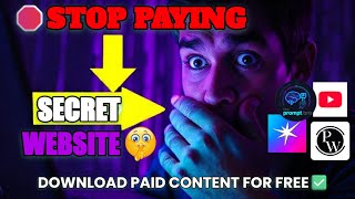 Celebrity π STOP Paying! This Secret Website Has EVERYTHING Free (2025 Hidden Gem) Wealth