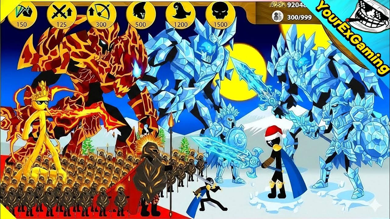 LAVA GIANT vs ALL ARMY ! Who Will Survive?    ( MOD APK )🔥 Stick War Legacy: