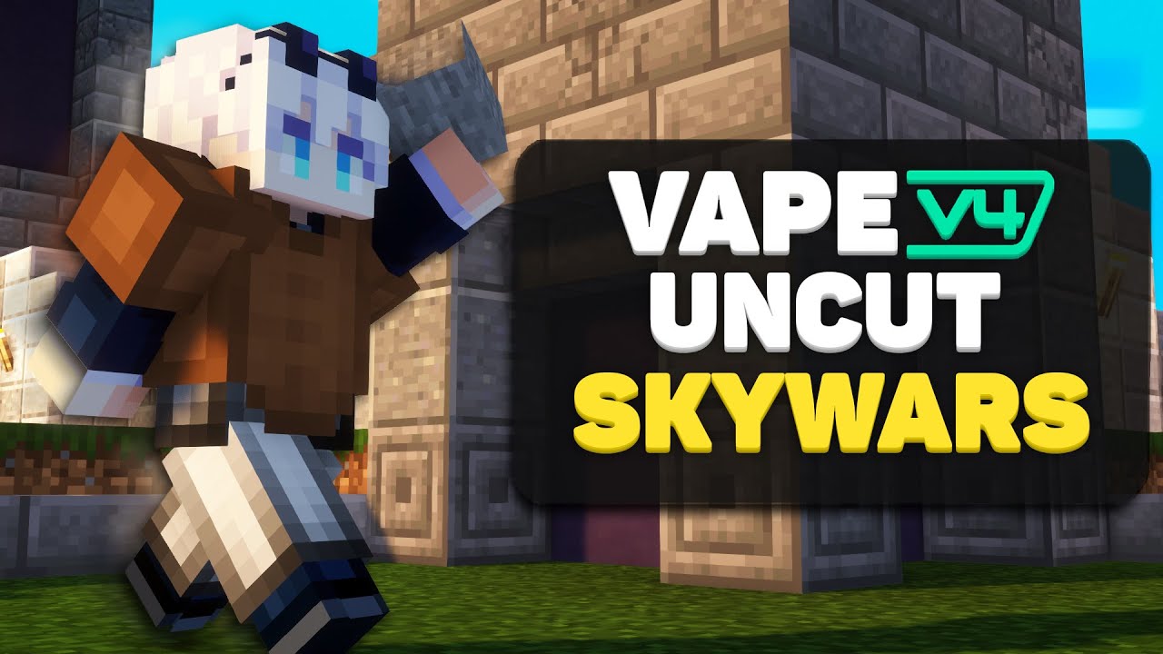 Vape V4 Hypixel Skywars Blatant Cheating (Uncut)