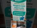 Magnésium Glycinate اصبح موجود في المغرب