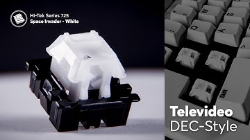 Televideo DEC-Style Sound Test | Hi-Tek 725 - WHITE SPACE INVADER LINEAR