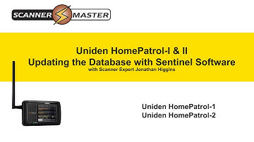 Uniden HomePatrol-I & II Updating the Database with Sentinel Software