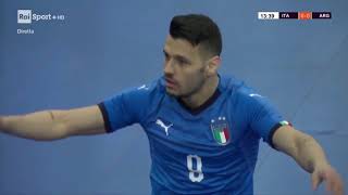 Calcio a 5: Amichevole Internazionale   Italia  Argentina 3 - 3