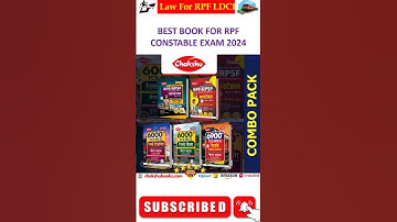 RPF Constable Syllabus 2024 #shorts #rpf #ytshorts