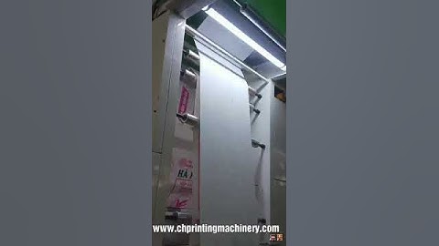 8 COLORS PP WOVEN STACK FLEXOGRAPHIC PRINTING MACHINE