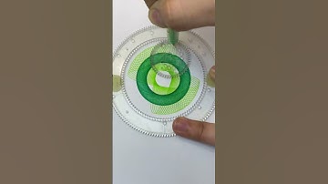 Satisfying ASMR Spiral Sounds | Relaxing Spirograph Art Visual! #art #shorts #spirograph #satisfying