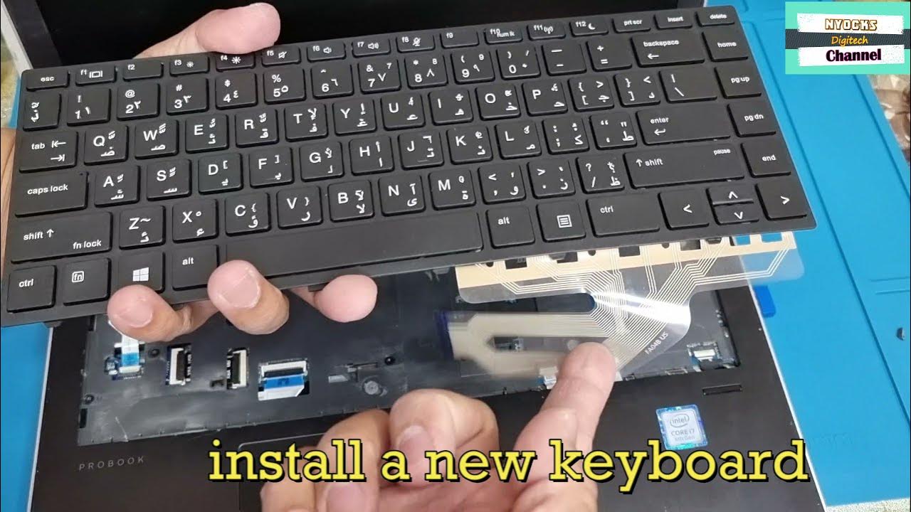 How to replace keyboard of HP Probook 430G5 DIY hp keyboard diy