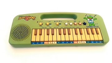 Casio EP-10 Muppet Babies Electronic Keyboard Kermit Ebay Showcase Sold!