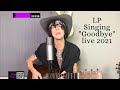 LP Singing &quot;Goodbye&quot; Live Acoustic version on Love In Action 2021