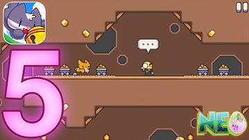 Super Cat Tales: Gameplay Walkthrough Part 5 - World 3 Completed! (iOS, Android)