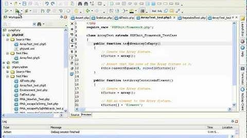 PHP Debugger break on error