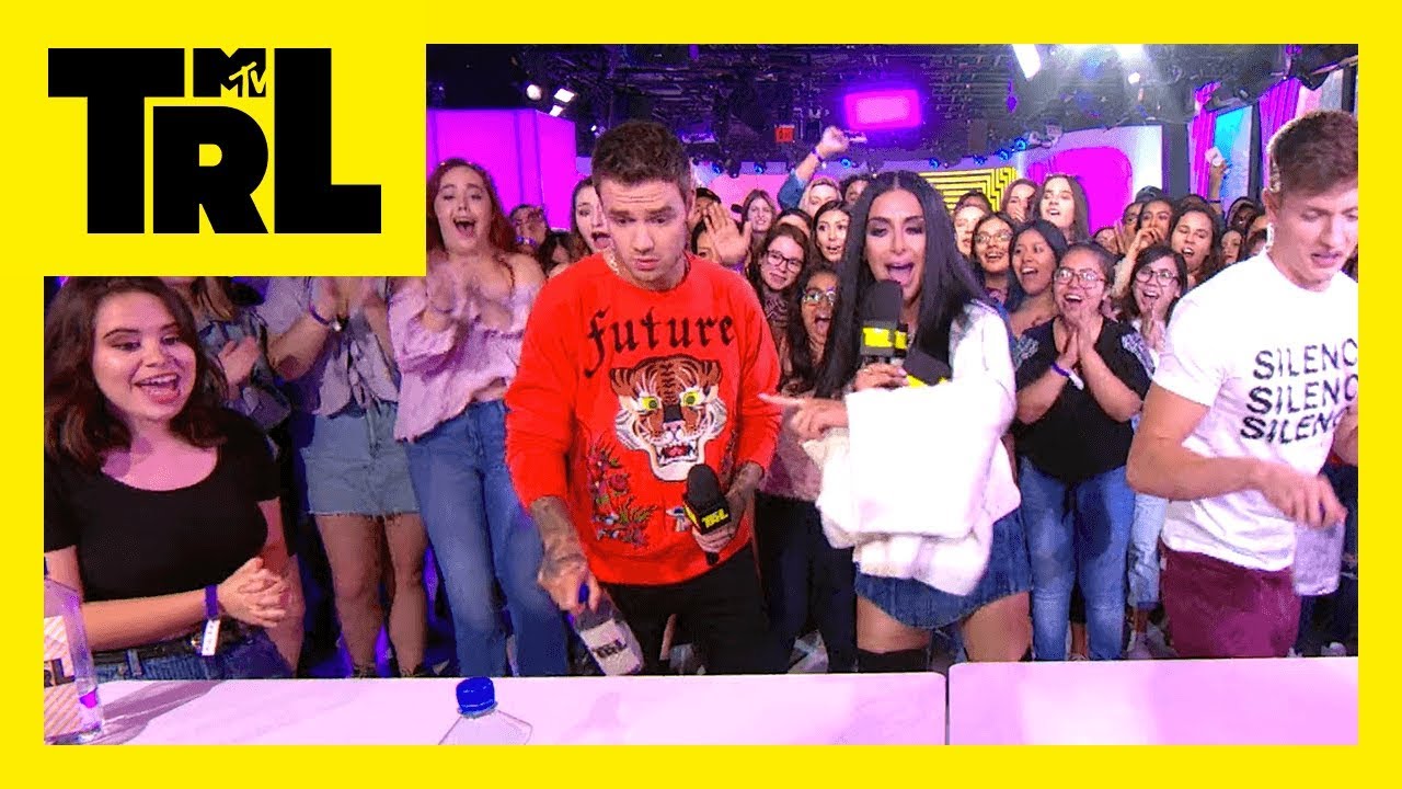 Liam Payne Wins the Bottle Flip Challenge | Weekdays at 3:30pm | #TRL