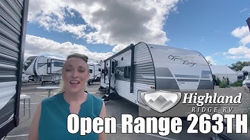 Highland Ridge RV-Open Range-263TH