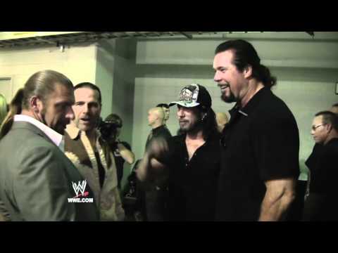 WrestleMania XXVII Diary: Shawn Michaels and Triple H reunite with long time friends