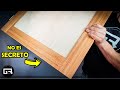 TRUCO de CARPINTERIA COMO hacer una PUERTA para MUEBLE / FURNITURE DOOR MAKING