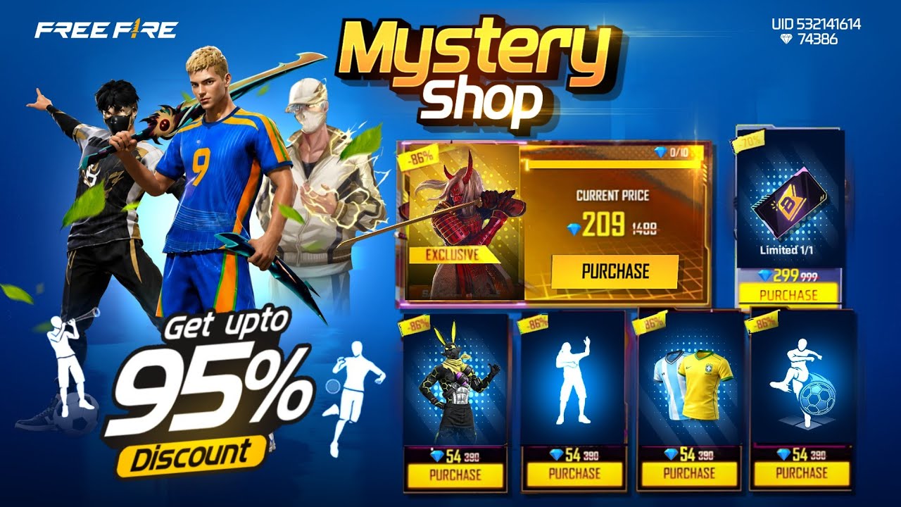 Next Mystery Shop Discount Confirm Date |New Event Free Fire Bangladesh Server |Free Fire New Event