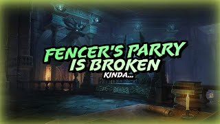 Fencers Parry Breaks Mechanics Kinda... | Elder Scrolls online