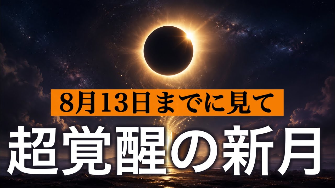 【必見‼️】ライオンズゲートからの獅子座新月×皆既日食🔥魂のリニューアルが始まります✨