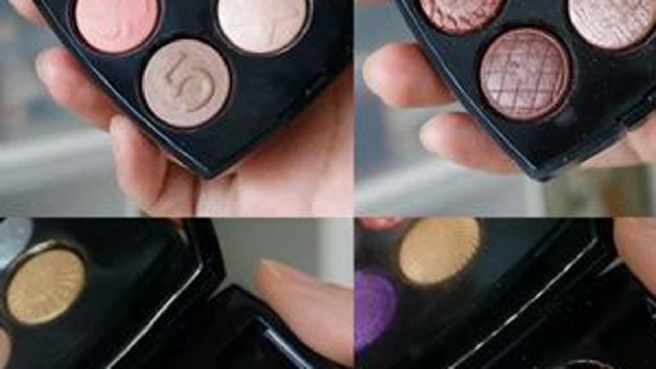 👀香奈儿纽扣｜4盘全试色+画法分享+搭配 #眼妆 #香奈儿眼影 #香奈儿纽扣 #化妆分享