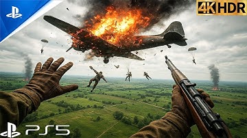 Realistische gameplay uit de Tweede Wereldoorlog – D-DAY Operatie Tonga 1944 | Call of Duty PS5 P...