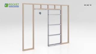 Rocket Door Frames | New Pocket Door Kit Installation Guide