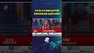 Son Dakika I Eylül Ayı Enflasyon Rakamları Açıklandı #shorts #enflasyon #haber