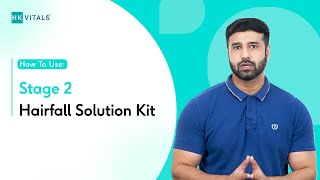 How to Use: Stage 2 Hair Loss Solution Kit For Men | HK Vitals