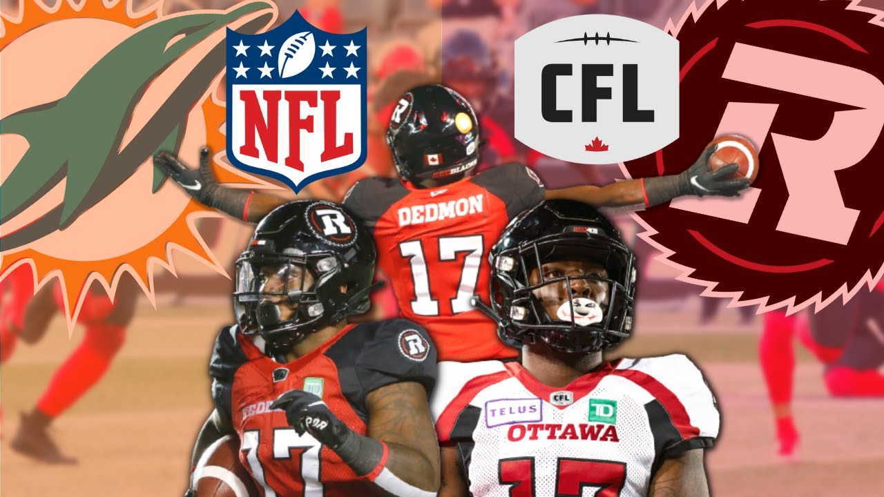 Redblacks WR DeVonte Dedmon Signs with Miami Dolphins! – CFL/NFL Free Agency News (CFL News)