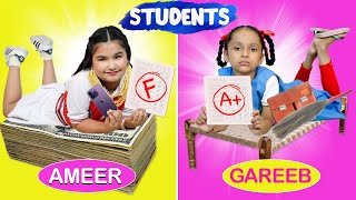 NEW CLASS  Gareeb vs Ameer STUDENTS  | गरीब vs अमीर  | Hindi Moral Story for Kids | ToyStars