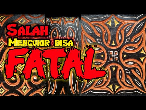 Mengukir berbagai macam ukiran  Ukiran  toraja di kayu  