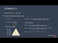 DERIVATIVES LONG SOLUTION TO SLOPE APPLICATIONS MORE EXAMPLES