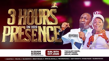 OCTOBER 2025 IMPARTATION SERVICE || 3 HOURS IN GOD’S PRESENCE || 19-10-2025