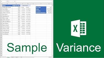 Excel Sample Variance