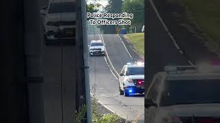police responding to officer down #shorts #trending #amazing